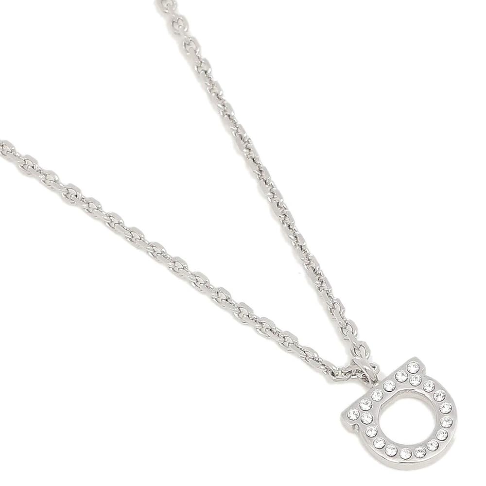 FERRAGAMO ガンチーニ　シルバーネックレス Salvatore Ferragamo フェラガモ FERRAGAMO ネックレス
